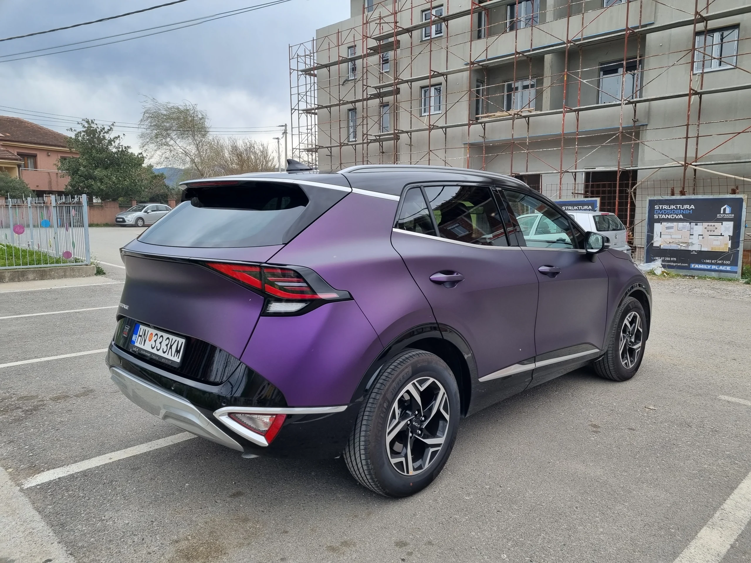 Detalj PPF zaštite
